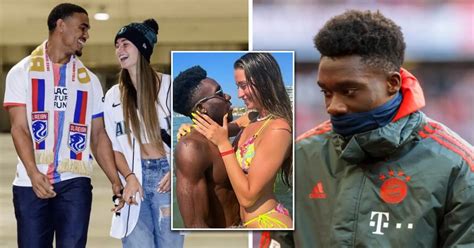 alphonso davies and jordyn huitema|Alphonso Davies and Jordyn Huitema: Split, rumours,。